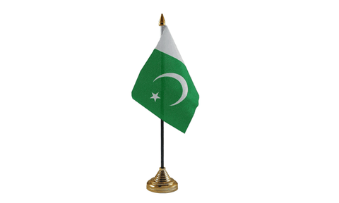 Pakistan Table Flag Flags - United Flags And Flagstaffs