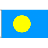 Palau National Flag - Budget 5 x 3 feet Flags - United Flags And Flagstaffs