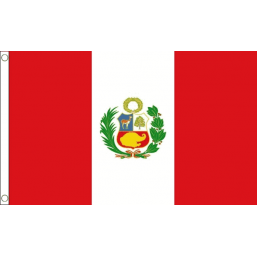 Peru National Flag - Budget 5 x 3 feet Flags - United Flags And Flagstaffs