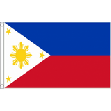 Phillipines National Flag - Budget 5 x 3 feet Flags - United Flags And Flagstaffs