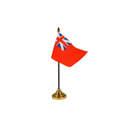 Colonial Red Ensign - Military Table Flag Flags - United Flags And Flagstaffs