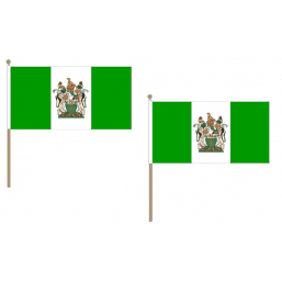Rhodesia Fabric National Hand Waving Flag | United Flags