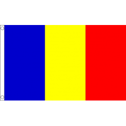 Romania National Flag - Budget 5 x 3 feet Flags - United Flags And Flagstaffs