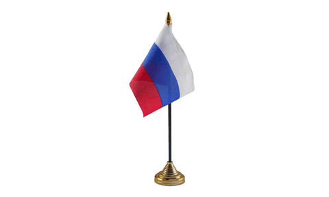 Russia Table Flag Flags - United Flags And Flagstaffs