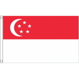 Singapore National Flag - Budget 5 x 3 feet Flags - United Flags And Flagstaffs