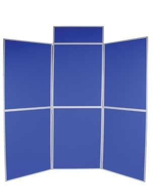 Folding Panel Exhibition Kit - 6 Panel Banners - United Flags And Flagstaffs