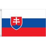 Slovakia National Flag - Budget 5 x 3 feet Flags - United Flags And Flagstaffs