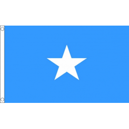 Somalia National Flag - Budget 5 x 3 feet Flags - United Flags And Flagstaffs