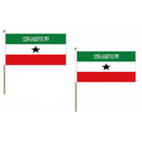 Somaliland Fabric National Hand Waving Flag Flags - United Flags And Flagstaffs