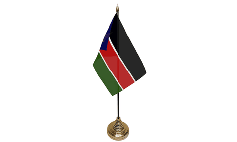 South Sudan Table Flag Flags - United Flags And Flagstaffs