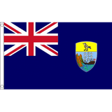St Helena National Flag - Budget 5 x 3 feet Flags - United Flags And Flagstaffs
