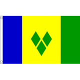 St Vincent and Grenadines National Flag - Budget 5 x 3 feet Flags - United Flags And Flagstaffs