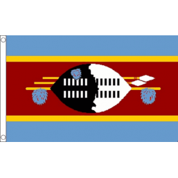 eSwatini (Swaziland) National Flag - Budget 5 x 3 feet Flags - United Flags And Flagstaffs