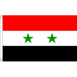 Syria National Flag - Budget 5 x 3 feet