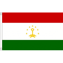Tajikistan National Flag - Budget 5 x 3 feet Flags - United Flags And Flagstaffs