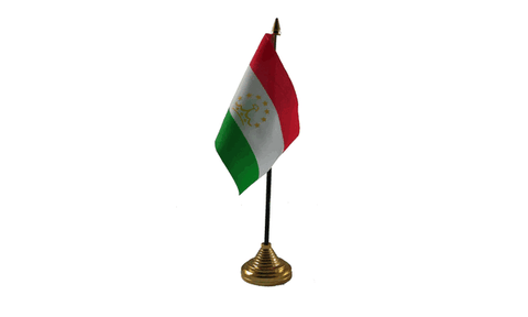 Tajikistan Table Flag Flags - United Flags And Flagstaffs