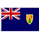 Turks and Caicos Islands National Flag - Budget 5 x 3 feet Flags - United Flags And Flagstaffs