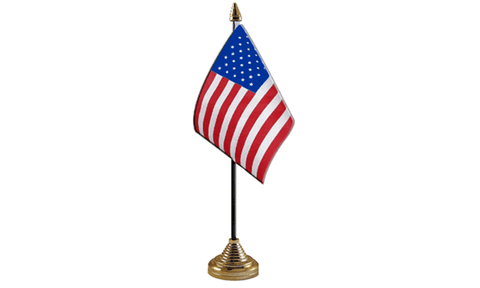 United States of America Table Flag Flags - United Flags And Flagstaffs