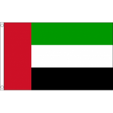 United Arab Emirates National Flag - Budget 5 x 3 feet Flags - United Flags And Flagstaffs