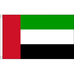 United Arab Emirates National Flag - Budget 5 x 3 feet Flags - United Flags And Flagstaffs
