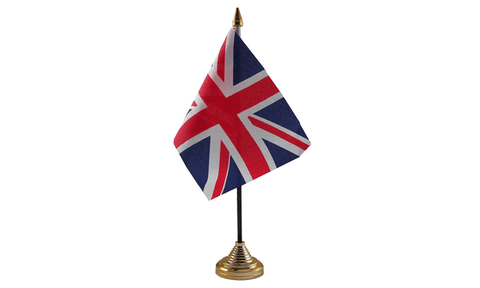 United Kingdom Table Flag Flags - United Flags And Flagstaffs