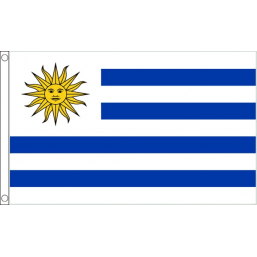Uruguay National Flag - Budget 5 x 3 feet Flags - United Flags And Flagstaffs