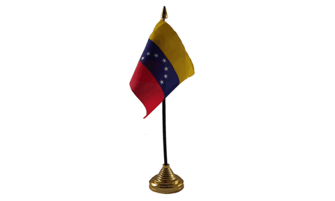 Venezuela Table Flag Flags - United Flags And Flagstaffs