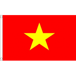 Vietnam National Flag - Budget 5 x 3 feet Flags - United Flags And Flagstaffs