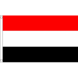Yemen National Flag - Budget 5 x 3 feet Flags - United Flags And Flagstaffs