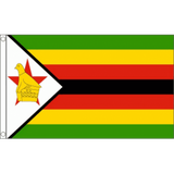 Zimbabwe National Flag - Budget 5 x 3 feet Flags - United Flags And Flagstaffs