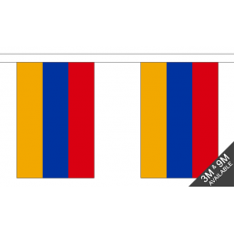 Amenia Flag  - Fabric Bunting Flags - United Flags And Flagstaffs