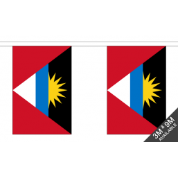 Antigua Flag - Fabric Bunting – United Flags And Flagstaffs