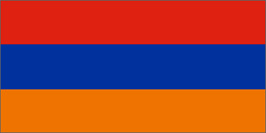 Armenia National Flag Printed Flags - United Flags And Flagstaffs