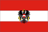 Austria (State) National Flag Sewn Flags - United Flags And Flagstaffs