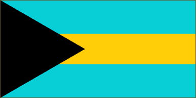 Bahamas National Flag Printed Flags - United Flags And Flagstaffs