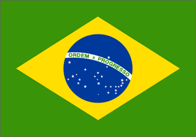 Brazil National Flag Printed Flags - United Flags And Flagstaffs