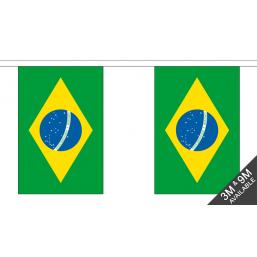 Brazil Flag - Fabric Bunting Flags - United Flags And Flagstaffs