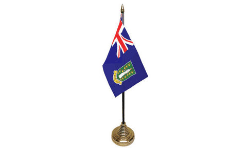 British Virgin Isles Table Flag Flags - United Flags And Flagstaffs