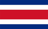 Costa Rica (Civil) National Flag Sewn Flags - United Flags And Flagstaffs