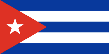 Cuba National Flag Printed Flags - United Flags And Flagstaffs