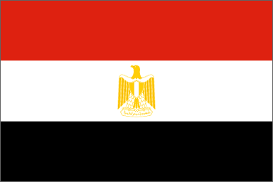 Egypt National Flag Sewn Flags - United Flags And Flagstaffs