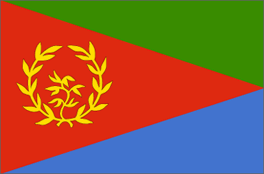 Eritrea Guinea National Flag Sewn Flags - United Flags And Flagstaffs
