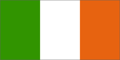 Eire National Flag Printed Flags - United Flags And Flagstaffs
