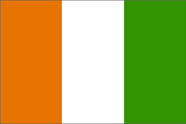 Ivory Coast National Flag Sewn Flags - United Flags And Flagstaffs