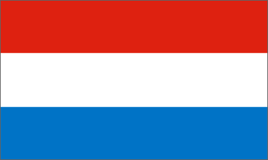 Luxembourg National Flag Printed Flags - United Flags And Flagstaffs
