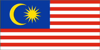 Malaysia National Flag Printed Flags - United Flags And Flagstaffs