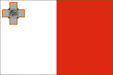 Malta National Flag Sewn Flags - United Flags And Flagstaffs
