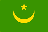 Mauritania Faso National Flag Printed Flags - United Flags And Flagstaffs