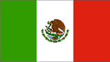 Mexico National Flag Sewn Flags - United Flags And Flagstaffs