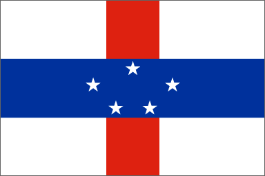 Netherlands Antilles National Flag Sewn Flags - United Flags And Flagstaffs